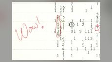 "Wow!" signal printout