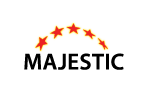 Majestic Logo black on white