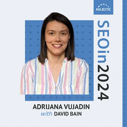 Adrijana Vujadin 2024 podcast cover with logo