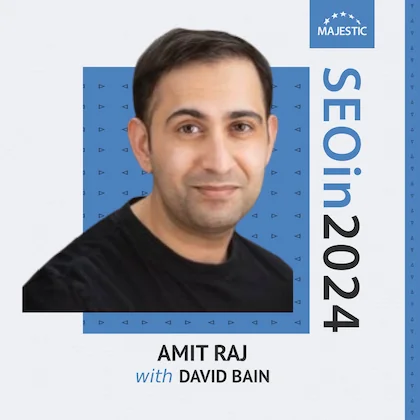 Amit Raj 2024 podcast cover with logo