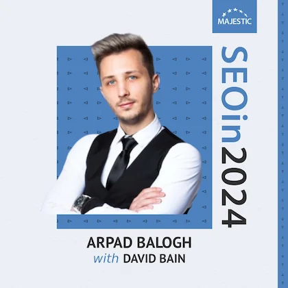 Arpad Balogh 2024 podcast cover with logo
