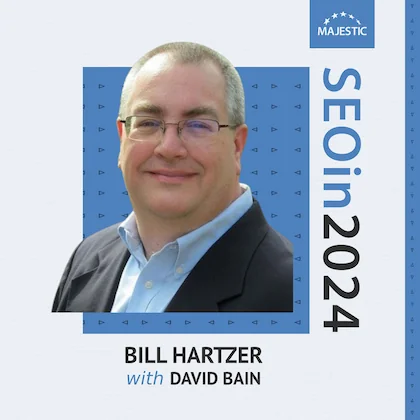 Bill Hartzer 2024 podcast cover with logo