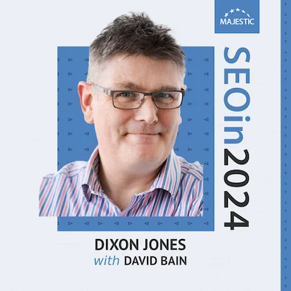 Dixon Jones 2024 podcast cover with logo