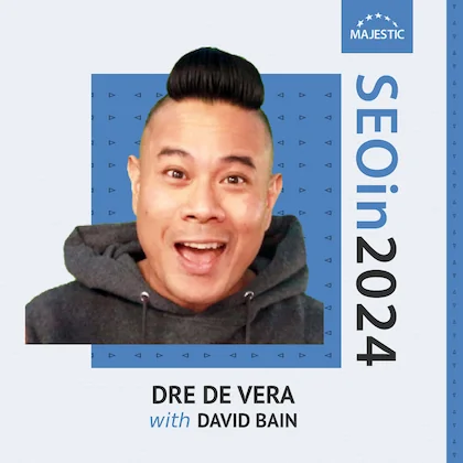 Dre de Vera 2024 podcast cover with logo