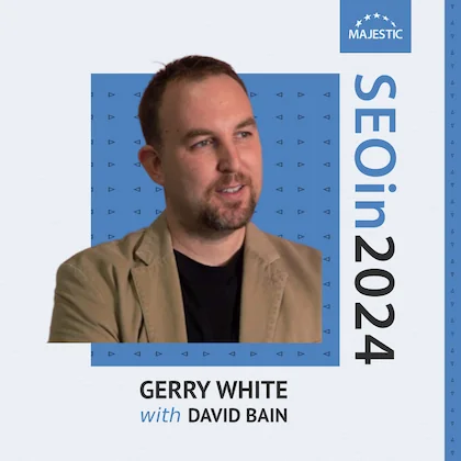 Gerry White 2024 podcast cover with logo