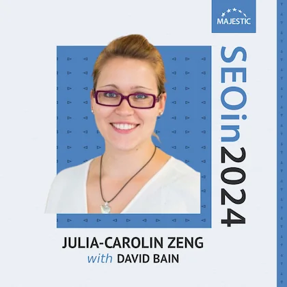 Julia-Carolin Zeng 2024 podcast cover with logo