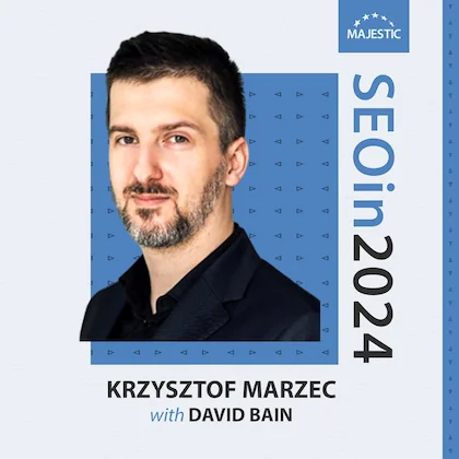 Krzysztof Marzec 2024 podcast cover with logo