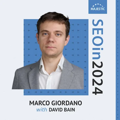 Marco Giordano 2024 podcast cover with logo