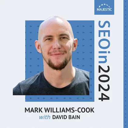 Mark Williams-Cook 2024 podcast cover with logo