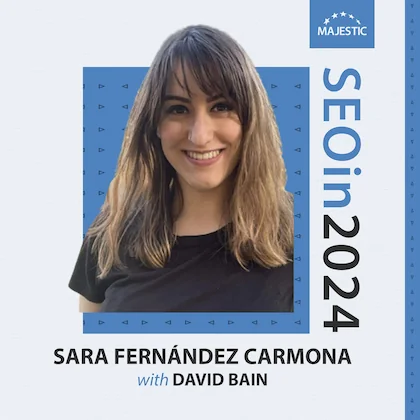 Sara Fernández Carmona 2024 podcast cover with logo