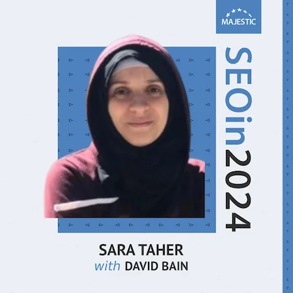Sara Taher 2024 podcast cover with logo